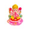 ganapathy idol Eco Friendly Handcrafted Clay/Mud Ganpati Murti Biodegradable Kacchi Mitti Ganesha Water UnSoluble Ganesh Idol for Ganpati Visarjan