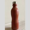 3 MudKraft Handmade Clay Water Bottle (Round Matka) – Natural Cooling Eco-Friendly Bottle